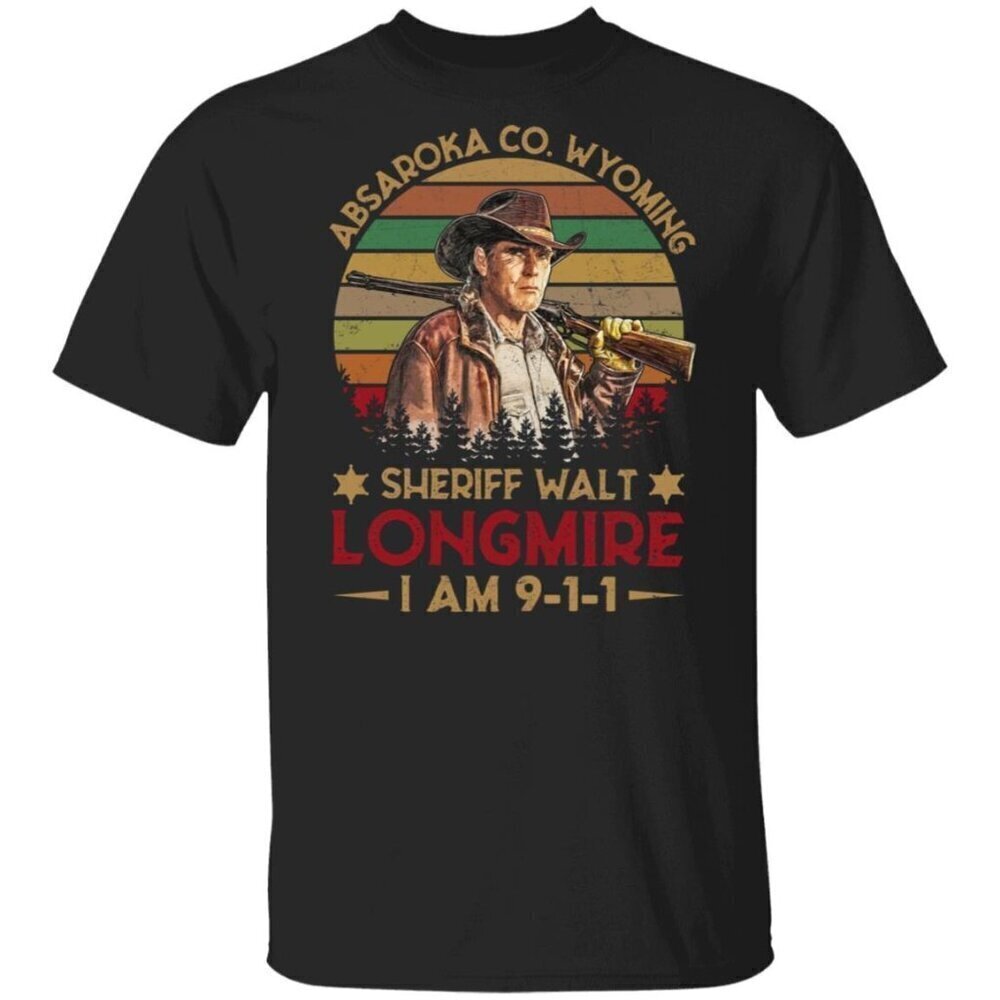 Absaroka Co Wyoming Sheriff Im 911 Retro Western State Pride Classic Gift